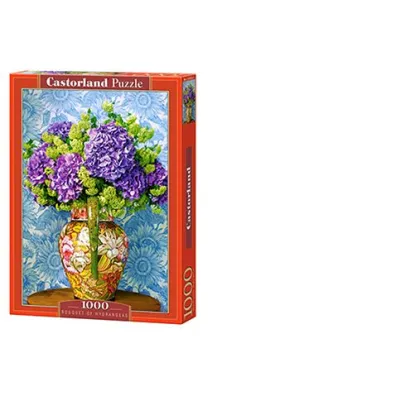 Puzzle 1000 el. Bukiet hortensji Castorland
