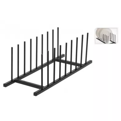 Excellent Houseware Stojak na talerze organizer metalowy