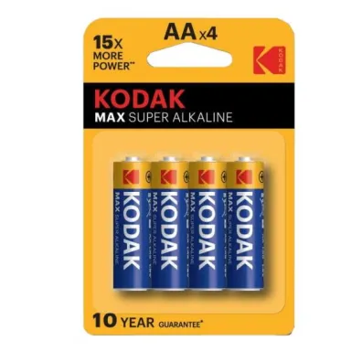 Bateria KODAK LR06 alkaliczna max AA 4szt/blister p20