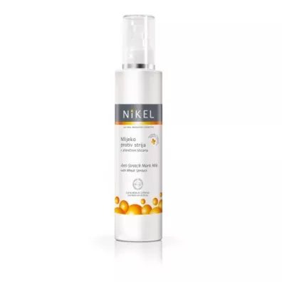 Nikel Mleczko do ciaa z wycigiem z kiekw pszenicy zapobiegajce rozstpom, 200 ml