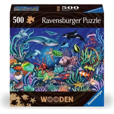 Puzzle drewniane 500 el. Podwodny �wiat Ravensburger