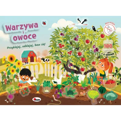 KSIAZECZKA EDUK 280X210 WARZYWA I OWOCE NAKL AWM
