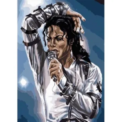 Norimpex Malowanie po numerach 40x50cm Michael Jackson, wystp 1008974