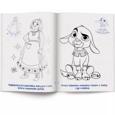 Disney �yczenie. Kolorowanka z naklejkami