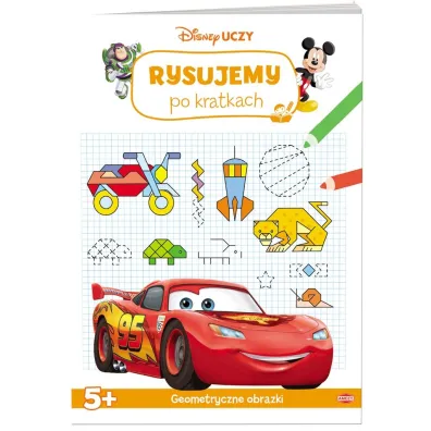 Disney uczy Mix Rysujemy po kratkach UKR-9302
