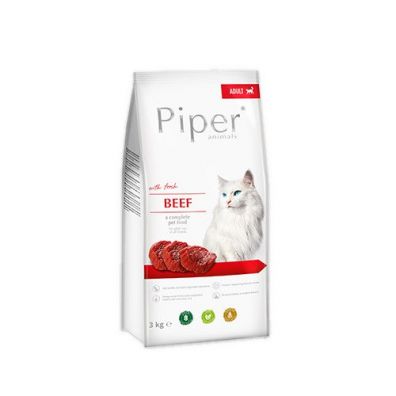 Piper Karma sucha dla kotów z wołowiną 3 kg
