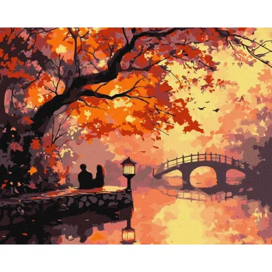 Ideyka Malowanie po numerach - Jesienna idylla 40x50cm