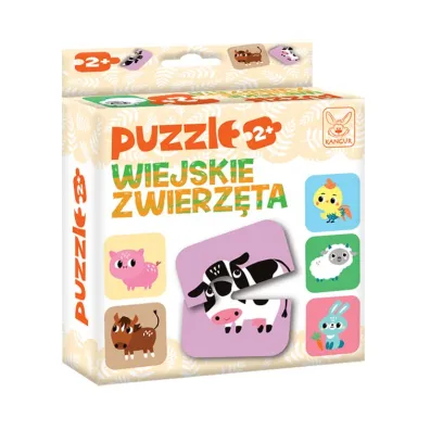 Puzzle Wiejskie Zwierz�ta 2+ Kangur
