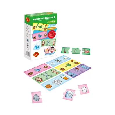 Puzzle Zabawa i nauka. Przed i po Alexander