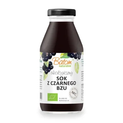 Batom Sok z czarnego bzu NFC 330 ml Bio