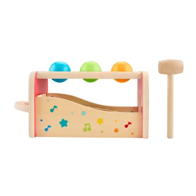 Fisher-Price. Drewniane cymba�ki z przebijakiem