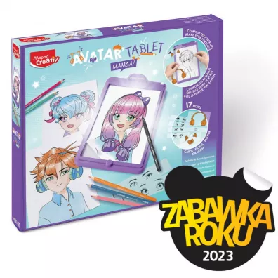 Pod�wietlana tablica Avatar Studio Manga Maped