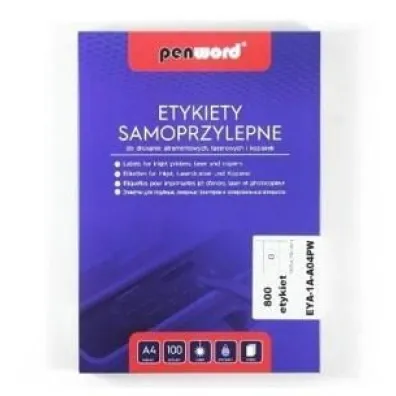 Penword Etykiety samoprzylepne A4 8x105x74mm 50000 szt.