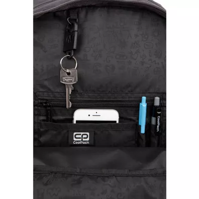 CoolPack Plecak szkolny Rider Rpet Grey