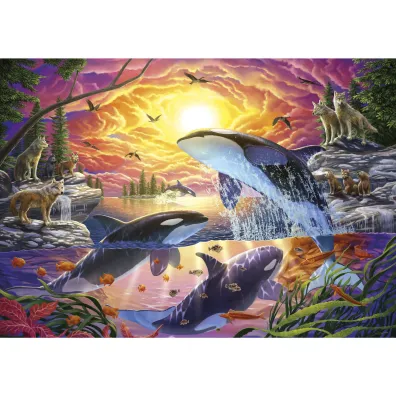 Puzzle 4000 el. Uwolni� ork� Educa