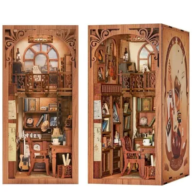 Puzzle Miniaturowy domek Book Nook Sekretny gabinet Habarri