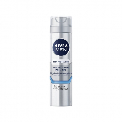 Nivea Men Skin Protection żel do golenia Silver Protect 200 ml