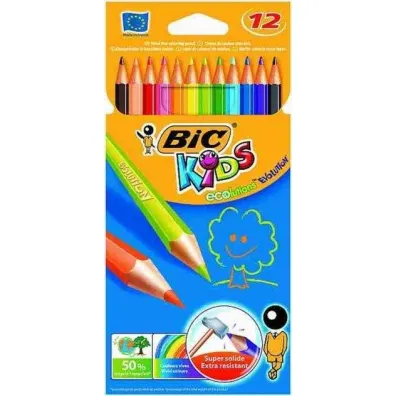 Bic Kredki o��wkowe Evolution Stripes 12 szt.
