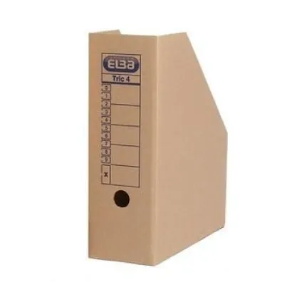 Herlitz Pojemnik Elba Tric 4 br�zowy 10cm 20 szt.
