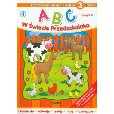 Abc w �wiecie przedszkolaka dla dzieci 3-letnich zeszyt b - Wojciech Pr�chniewicz