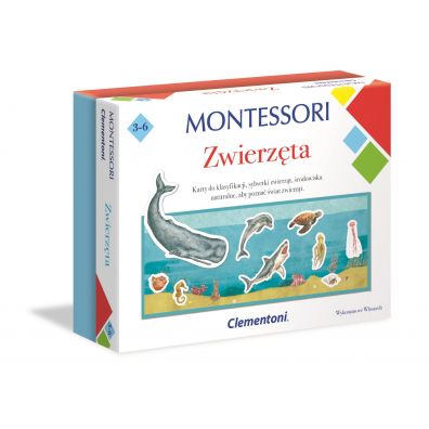 Montessori Zwierzęta Clementoni