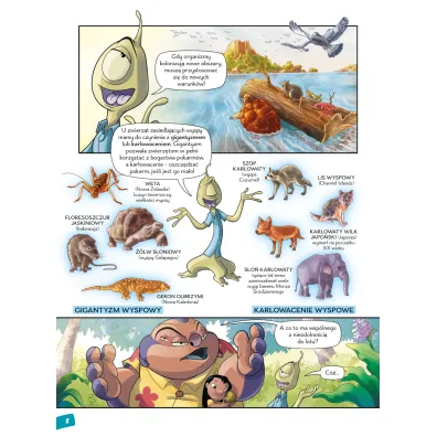 Nauka z komiksem Ro�liny i zwierz�ta. Genetyka i ewolucja. Tom 2