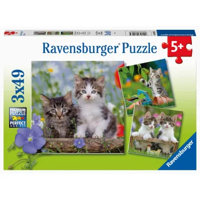 Puzzle 3x49 el. Koci�ta Ravensburger
