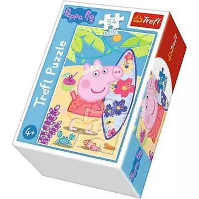 Puzzle mini 54 el. Weso�y dzie� �winki Peppy 2 Trefl