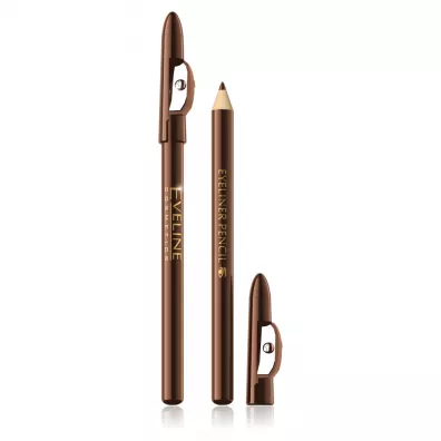 Eveline Cosmetics Eyeliner Pencil kredka do oczu kr�tka Brown
