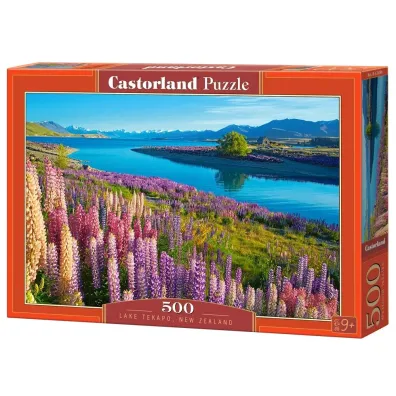 Puzzle 500 el. Lake Tekapo, New Zealand Castorland