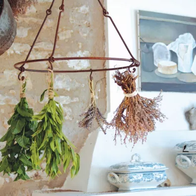 Esschert Design Wiszca suszarka do kwiatw i zi