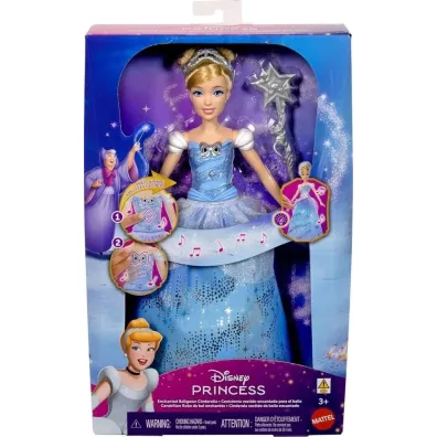 Disney Princess. Lalka Ksi�niczka Kopciuszek Mattel