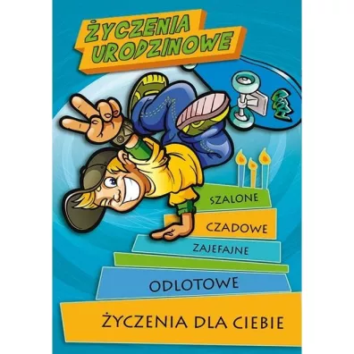 Stamp Karnet Young B6 + koperta. Wz�r nr 020 Urodziny