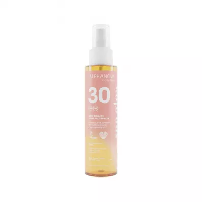 Alphanova Daily Sun Sun Glow, olejek do opalania SPF30 125 ml