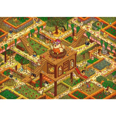Puzzle 500 element�w Premium �mieszne Kurczaki TREFL 37629