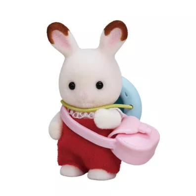 Sylvanian Dziecko  krlikw z czekoladowymi uszkami