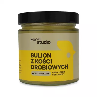 Food Studio Bulion drobiowy w p�ynie bezglutenowy (s�oik) 350 ml Bio