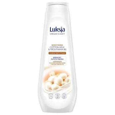 Sarantis Kremowy p�yn do k�pieli Mleczko Bawe�niane i Prowitamina B5 900 ml