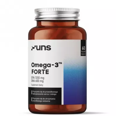 Uns Omega 3 Forte Suplement diety 60 kaps.