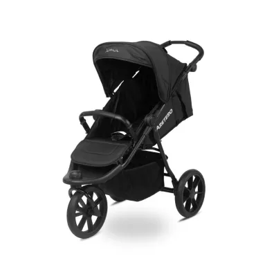 Caretero W�zek spacerowy Lima czarny