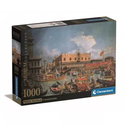 Puzzle 1000 el. Compact Museum Clementoni
