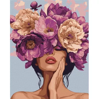 Ideyka Malowanie po numerach - Melodia kwiat�w 40x50cm