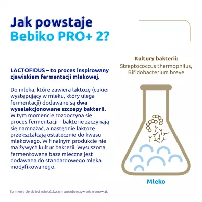 Bebiko Pro+ 2 Mleko nastpne dla niemowlt powyej 6. miesica ycia 700 g