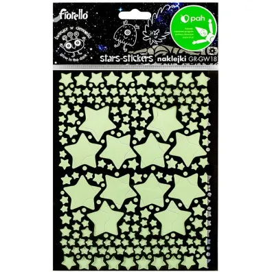 Naklejki fluorescencyjne Gwiazdki Fiorello GR-GW18