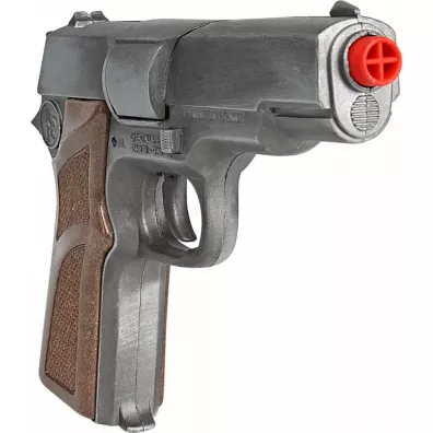 Metalowy pistolet na kapiszony 8 strzaw Gonher
