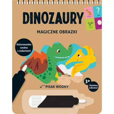 Magiczne obrazki. Dinozaury - Deborah van de Leijgraaf