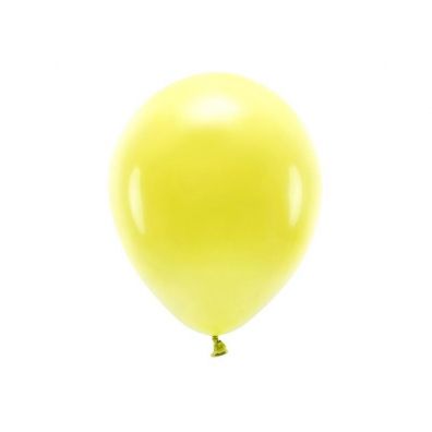 Balony Eco 30 cm żółte 10 szt.