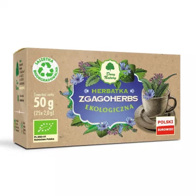 Dary Natury Herbatka Zgagoherbs 25 x 2 g Bio