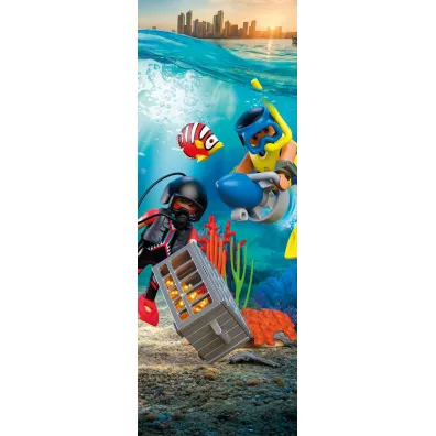 Playmobil City Action Nurek policyjny ze skarbem 72078