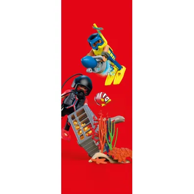 Playmobil City Action Nurek policyjny ze skarbem 72078